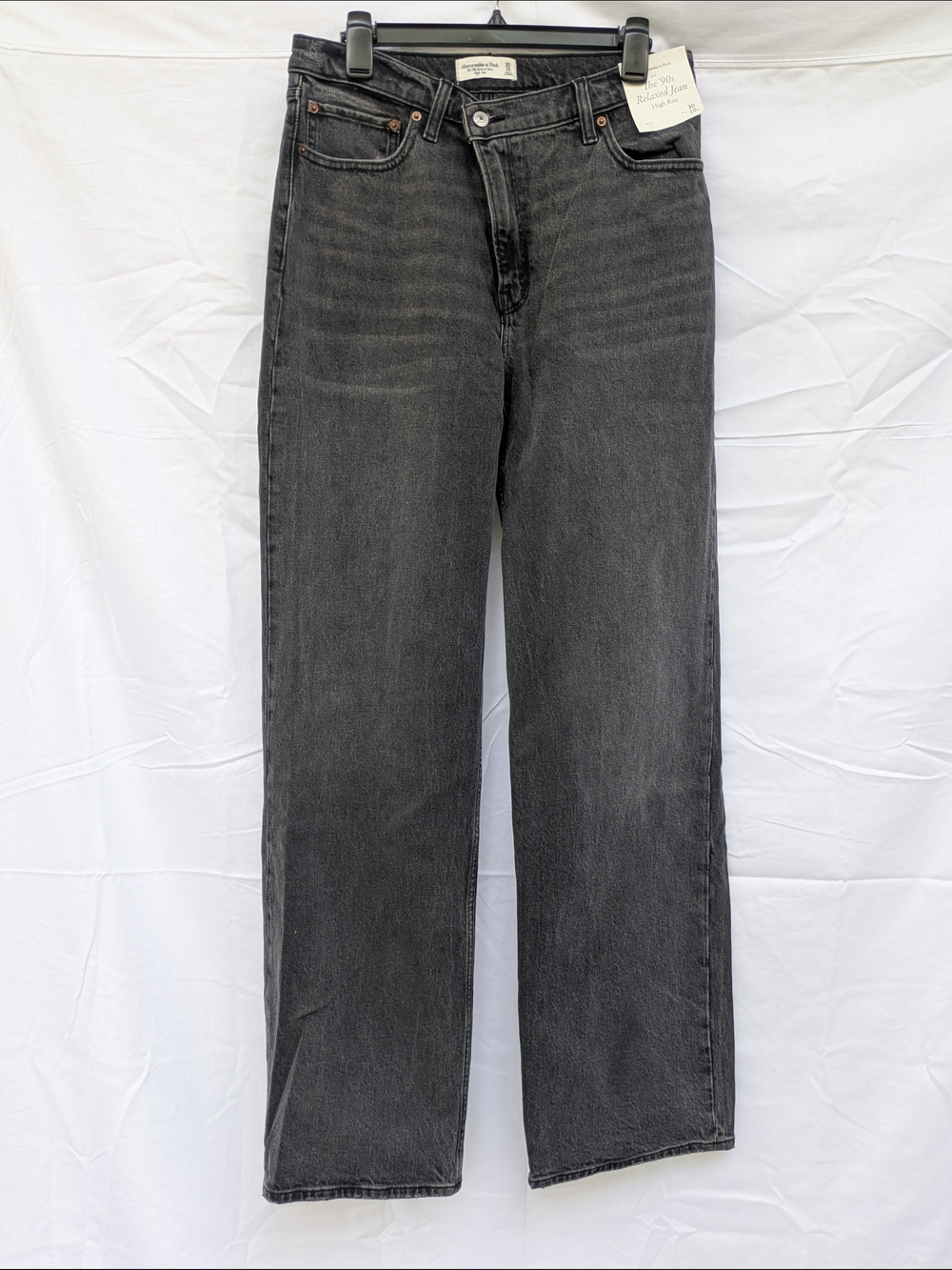 Women's Abercrombie & Fitch High Rise 90s Relaxed Jean Size 30/10L